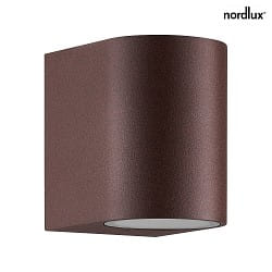 outdoor wall luminaire DION SINGLE GU10 IP44, rust dimmable