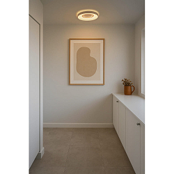 LED Deckenleuchte HALYNA, � 39,5cm, 24W, 2700/3000/4000K, 1400lm, IP20, wei�