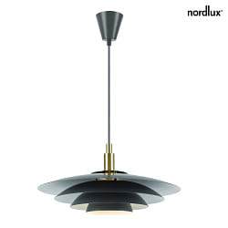Luci a sospesione BRETAGNE 38 G9 IP20, grigio dimmerabile