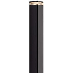 Nordlux Bollard luminaire ELM Outdoor luminaire IP44, height 80cm, width 13cm, E27, parallel connectable, black