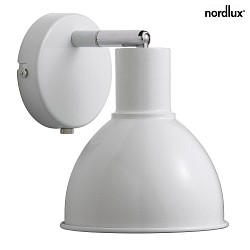 Luminaire mural POP E27 IP20, blanche 