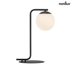 Lampada da tavolo GRANT E14 IP20, Nero