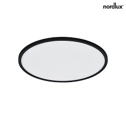 Luminaire de plafond OJA 42 rglable IP20, noir mat gradable