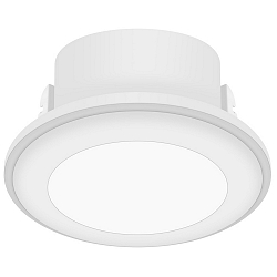 Nordlux LED Ceiling recessed luminaire ELKTON 8,  8.2cm, 5.5W 2700K 350lm 120, 3-stage MOODMAKER circuit, white