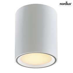 Plafoniera FALLON LONG cilindrico IP20, bianco dimmerabile