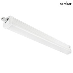 Nordlux LED Feuchtraum-Lichtleiste OAKLAND 60 IP65, Lnge 65cm, Breite 6.3cm, 11W 4000K 1050lm 125, Wei
