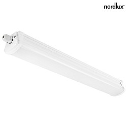 Nordlux LED Feuchtraum-Lichtleiste OAKLAND 60 IP65, Lnge 65cm, Breite 8.3cm, 22W 4000K 2160lm 125, Wei