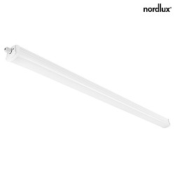 Nordlux LED Feuchtraum-Lichtleiste OAKLAND 150 IP65, Lnge 155cm, Breite 8.3cm, 60W 4000K 5600lm 125, Wei
