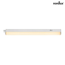 Nordlux LED Cabinet luminaire RENTON 30, length 31.2cm, 5W 2700K 350lm 130, white