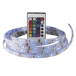 LED Strip, 3m, IP23, 18W, RGB, white, dimmable