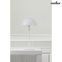Lampe de table ELLEN E14 IP20, blanche 