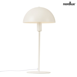 Lampada da tavolo ELLEN E14 IP20, beige 