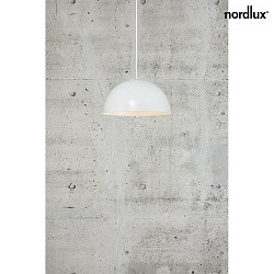 Pendant luminaire ELLEN 30, E27, IP20, white