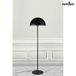 Floor lamp ELLEN, E27, IP20, black