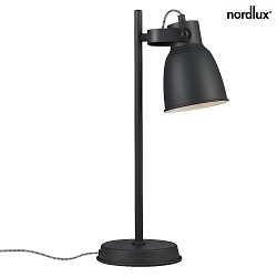 Table lamp ADRIAN, E27, IP20, anthracite
