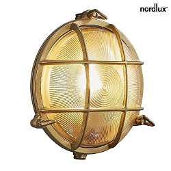 Applique da esterno POLPERRO E27 IP64, Opaco, Ottone 