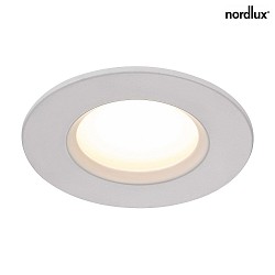 Lumire encastre DORADO rond, lot de 3 IP65, blanche gradable 3,3W 345lm 2700K 100 100 CRI 80