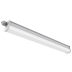 Lampada da sottopensile WESTPORT 60 doppio IP65, Grigio  23W 2100lm 4000K 125 125 CRI 80 55.8cm