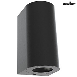 Outdoor Wall luminaire CANTO MAXI 2, IP44, 2x GU10 max. 28W, black