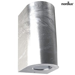 Luminaire mural dextrieur CANTO MAXI 2 GU10 IP44, dgager, galvanis