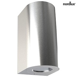 Outdoor Wall luminaire CANTO MAXI 2, IP44, 2x GU10 max. 28W, stainless steel