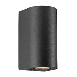 Lampada da parete CANTO MAXI 2 UP/DOWN GU10 IP44, seaside nero 