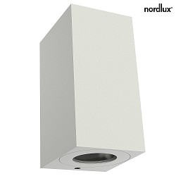 Outdoor Wall luminaire CANTO MAXI KUBI 2, IP44, 2x GU10 max. 28W, white