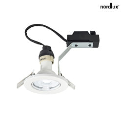 downlight CANIS set of 5 GU10 IP20, white 
