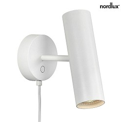 Luminaire mural MIB 6 pivotant GU10 IP20, blanche
