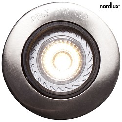 Nordlux Einbaustrahler MIXIT PRO, Aluminium gebrstet, GU10, IP23