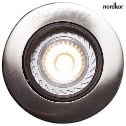 Luce da incasso MIXIT PRO GU10 IP23, Alluminio spazzolato  max. 8W