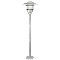 Nordlux Outdoor luminaire AGGER Floor lamp, E27, IP54, galvanized