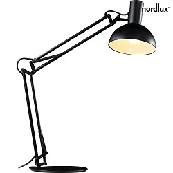 Nordlux Table lamp ARKI Clamp luminaire, E27, IP20, black