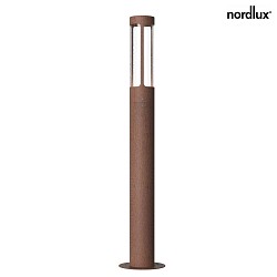 Nordlux Auenleuchte HELIX Standleuchte, GU10, IP44, Corten