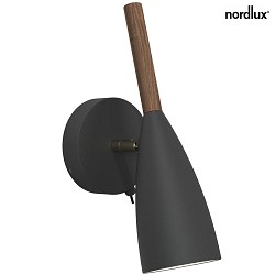 Nordlux Wall spotlight PURE, GU10, IP20, black