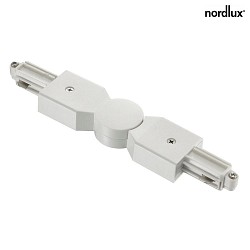 Nordlux Zubehr fr Stromschiene LINK CONNECT Verbinder, Anschluss drehbar, IP20, wei