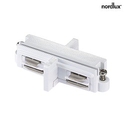 Nordlux Connector for 1-Phase track LINK, IP20, max. 690W, IP20, white