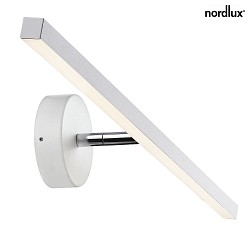 Nordlux LED Badleuchte IP S13-60 LED Spiegelleuchte, 6,5W LED, 2700K, 567lm, IP44, wei