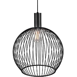 design for the people by Nordlux Pendant luminaire AVER 50, E27, IP20, black