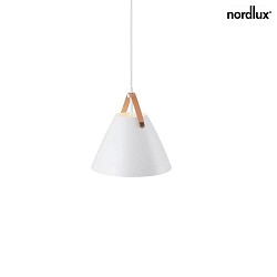 Luminaire  suspension STRAP 27 E27 IP20, blanche 