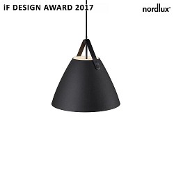 Luminaire  suspension STRAP 36 E27 IP20, noir  