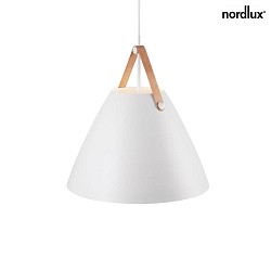 Luminaire  suspension STRAP 48 E27 IP20, blanche 