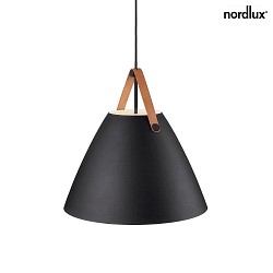 Luminaire  suspension STRAP 48 E27 IP20, noir  