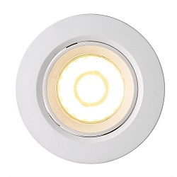 Nordlux LED Recessed luminaire ROAR LED, 6W, 3000K, IP23, white