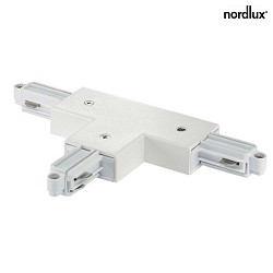 Nordlux T-Connector for 1-Phase High Voltage track LINK, right, white
