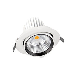 Luce da incasso SPOT VARIO 170 35W 3000K 24DEG WT IP20, bianco 35W 3350lm 3000K 24° 24° CRI 80