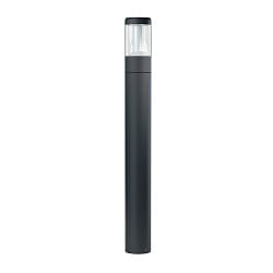 Paletto luminoso ENDURA STYLE LANTERN MODERN 90CM cilindrico, commutabile IP44, grigio scuro 