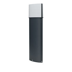 Lampada base ENDURA STYLE ELLIPSE 50CM radiazione laterale, ellittica, commutabile IP44, grigio scuro 