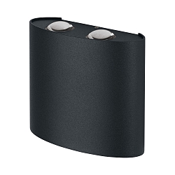 Luminaire mural d'extrieur ENDURA STYLE UPDOWN DECO II haut bas IP44, gris fonc