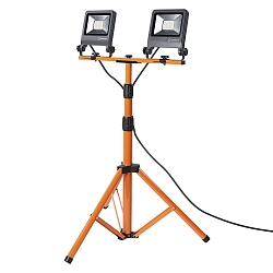 Lampe de travail WORKLIGHTS - TRIPOD 30W � 2 flammes IP65